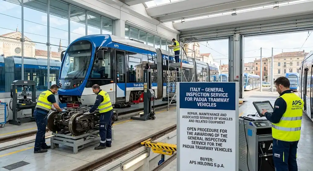 Padova's Tram Fleet Gets a Major Overhaul Under a 15.6 Million Euro Contract