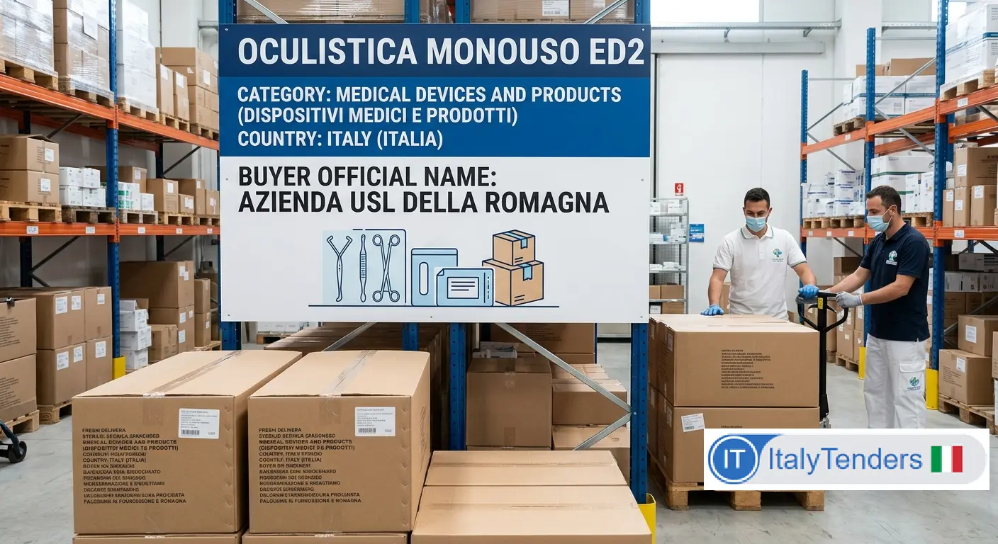 No Bids for a Niche Lens: One Small Corner of a EUR 35 Million Italian Ophthalmology Tender Comes Up Empty