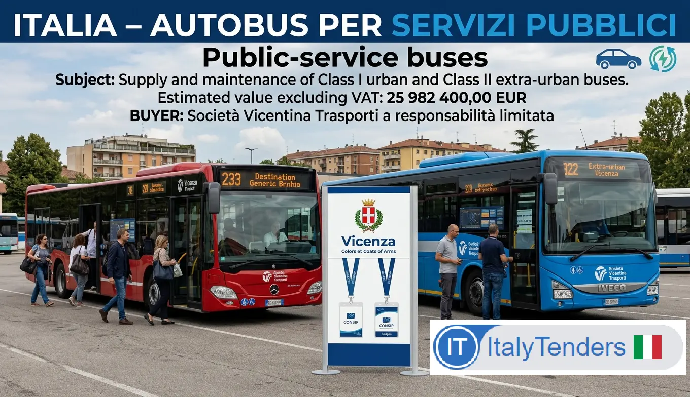 Not a Single Bus Manufacturer Bid for Vicenza's Six Long-Distance Diesel Buses