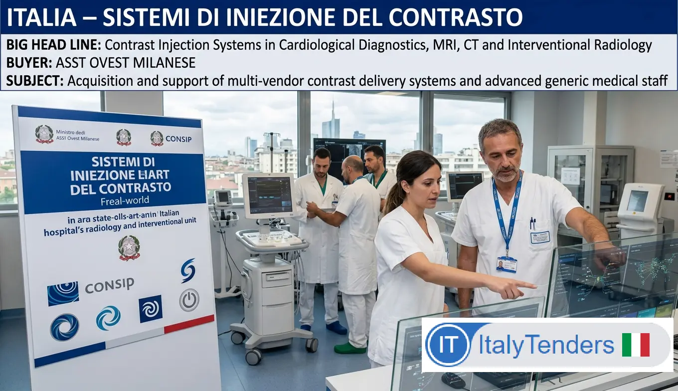 Four Contrast Media Giants Share a EUR 56.5 Million Italian Hospital Injector...