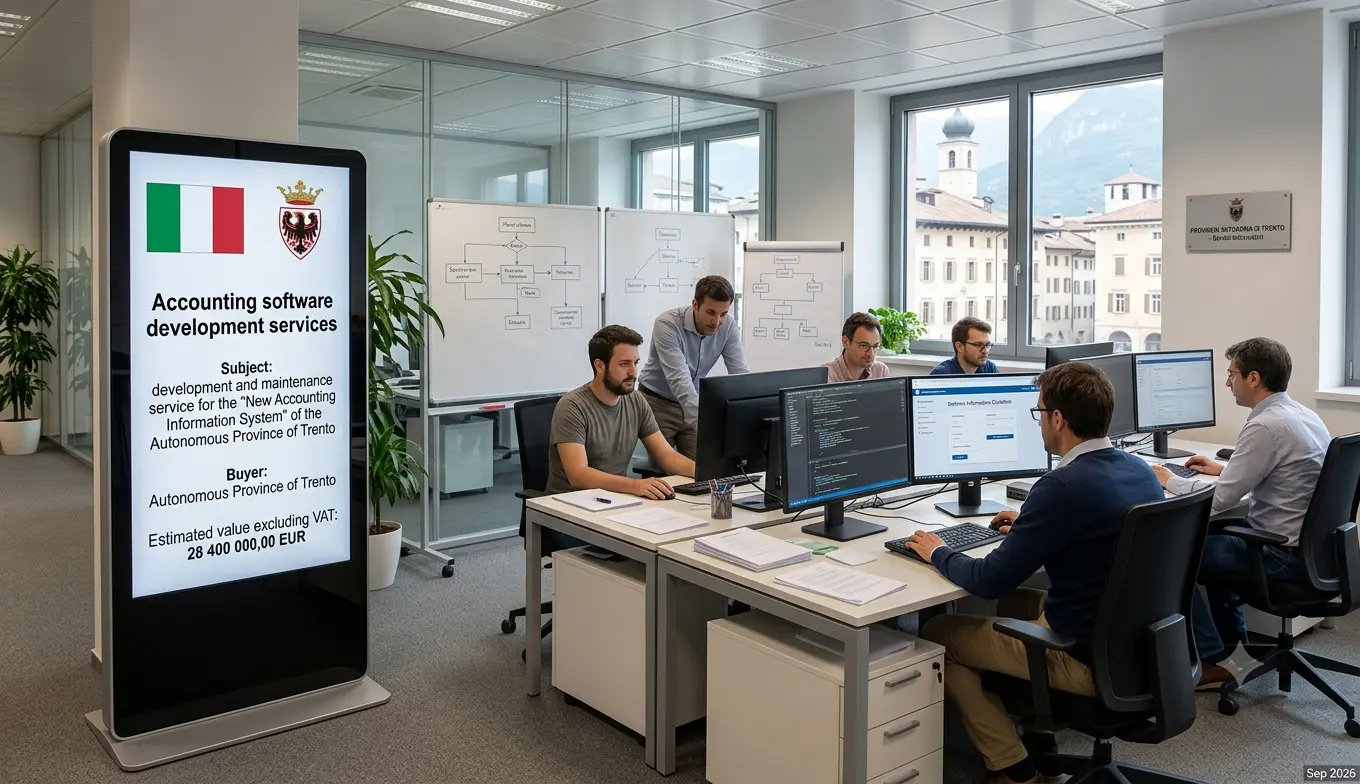 GPI and EY Secure 14.5 Million Euro Accounting Software Contract for Trento Province