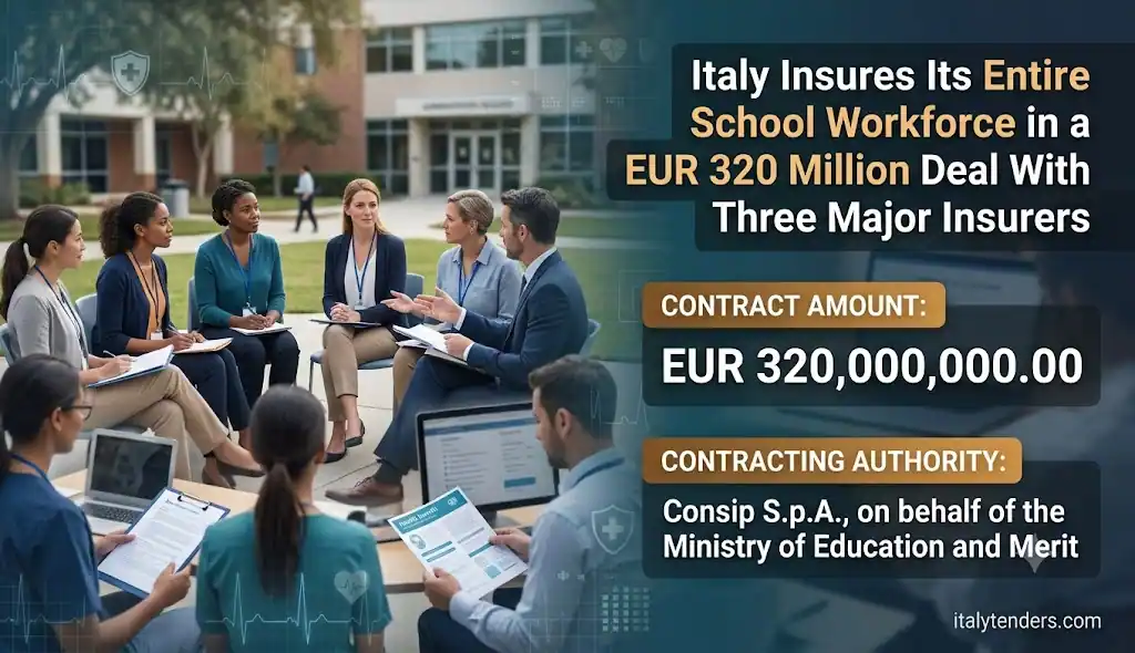 Italy Insures Its Entire School Workforce in a EUR 320 Million Deal With Three Major Insurers