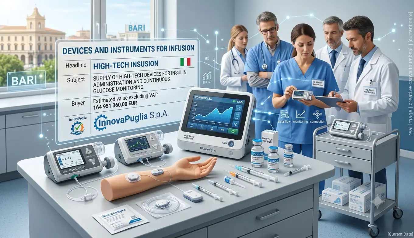 Puglia Locks In the Full Spectrum of Diabetes Technology in a EUR 165 Million...