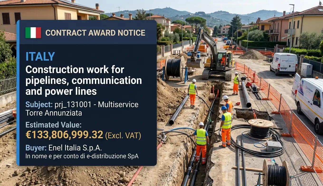 SO.I.GE.A. and FLAT S.R.L. Secure 133.8 Million Euro Multiservice Contract for...