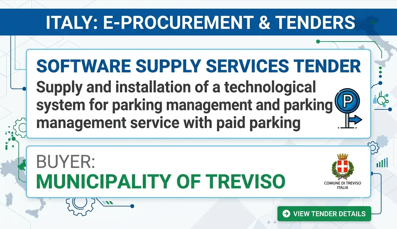 Treviso Names a Parking Technology Winner After a Court Fight That Reached Italy's Highest Administrative Court