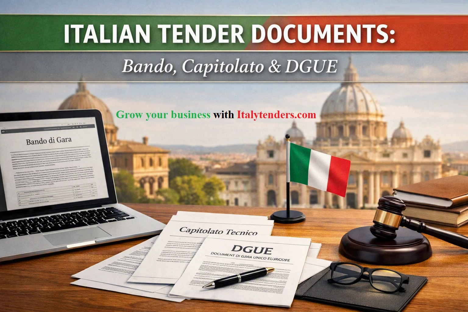 Italian Tender Documents: Bando, Capitolato & DGUE
