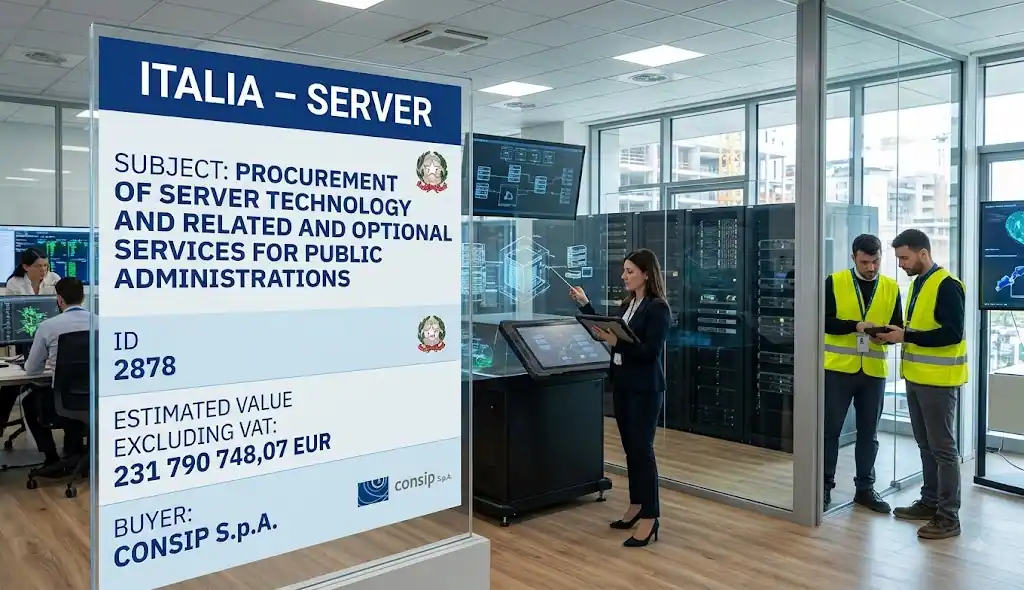 Not a Single Bid: Italy's Multi-Hundred-Million-Euro Server Tender Comes Up Empty