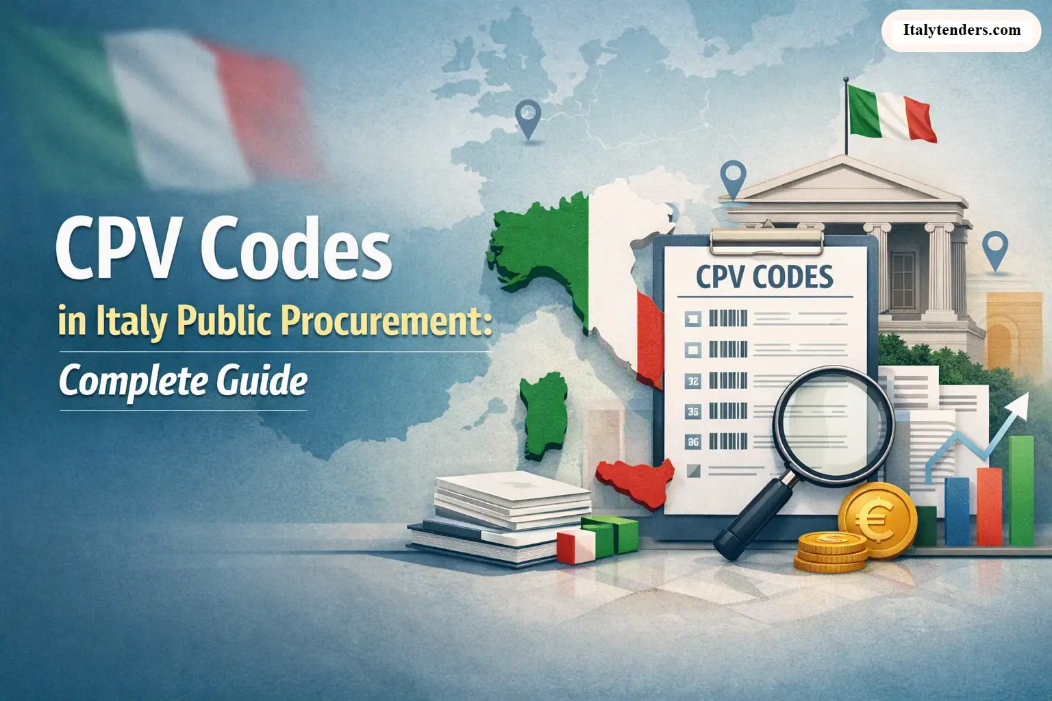 CPV Codes in Italy Public Procurement: Complete Guide